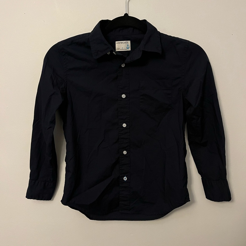 Crewcuts size 8 boys buttondown